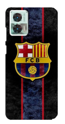 Силиконовый чехол с изображением "FCB" для Motorola Edge 30 Neo
