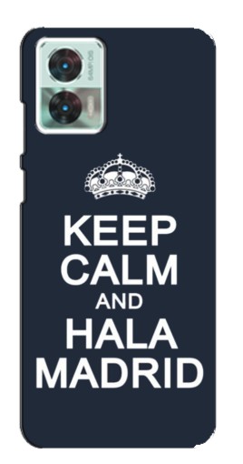 Чехол с картинкой "Hala Madrid" для Motorola Edge 30 Neo