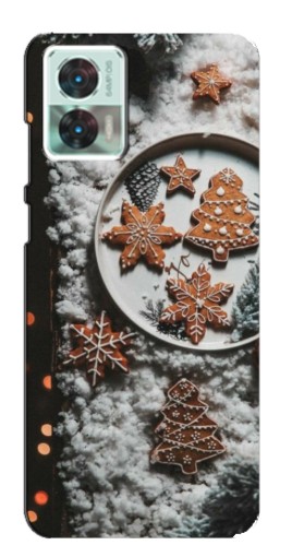 Чехол с картинкой "Имбирные пряники" для Motorola Edge 30 Neo