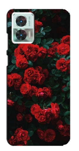 Чехол с картинкой "Красные розы" для Motorola Edge 30 Neo