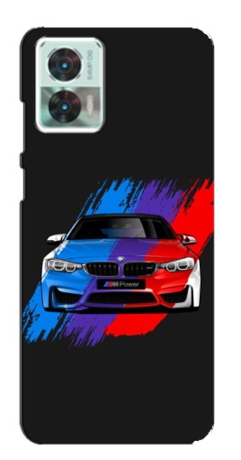 Чехол с принтом "Красочный BMW" для Motorola Edge 30 Neo