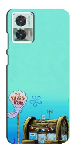 Чехол с принтом "Krusty Krab" для Motorola Edge 30 Neo