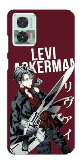 Чехол с печатью "levi Ackerman" для Motorola Edge 30 Neo