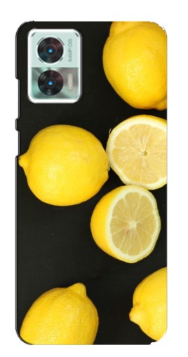 Чехол с принтом "Лимонный стиль" для Motorola Edge 30 Neo