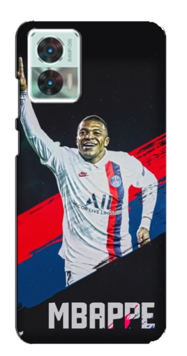 Силиконовый чехол с изображением "Mbappe в ПСЖ" для Motorola Edge 30 Neo