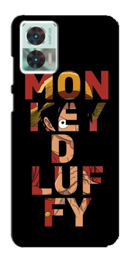 Силиконовый чехол с изображением "Monky d Luffy" для Motorola Edge 30 Neo