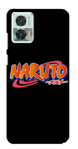 Чехол с печатью "Надпись Naruto" для Motorola Edge 30 Neo