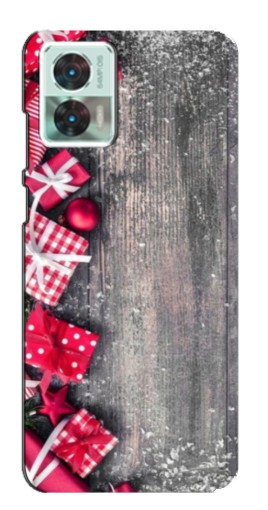 Чехол с картинкой "Подарочный фон" для Motorola Edge 30 Neo