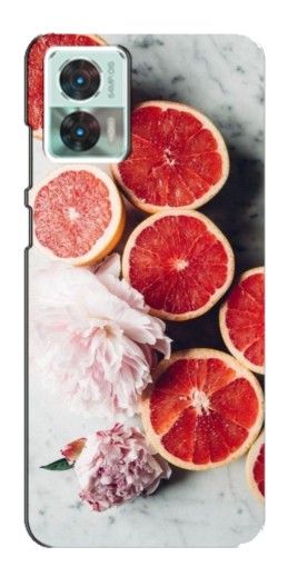 Чехол с принтом "Половинки грейпфрутов" для Motorola Edge 30 Neo