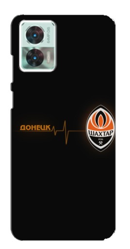 Чехол с картинкой "Шахтер в сердце" для Motorola Edge 30 Neo
