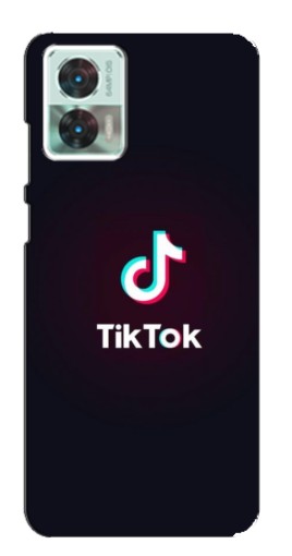 Чехол с принтом "TikTok темный" для Motorola Edge 30 Neo