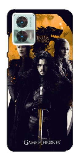 Чехол с принтом "Winter Coming" для Motorola Edge 30 Neo