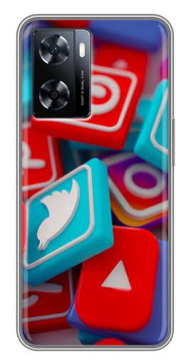 Чехол с печатью "3Д эффект" для OnePlus Nord N20 SE