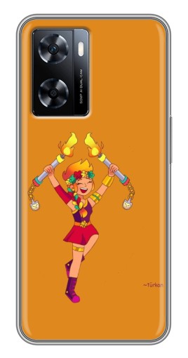 Чехол с печатью "Амбер ликует" для OnePlus Nord N20 SE