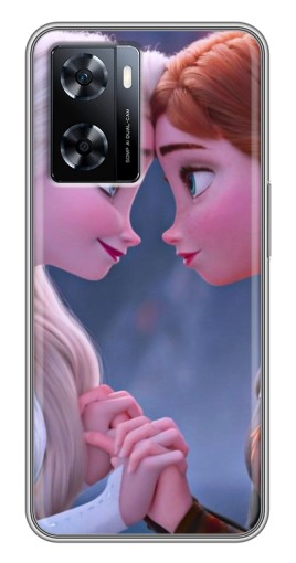 Чехол с принтом "Анна и Ельза" для OnePlus Nord N20 SE