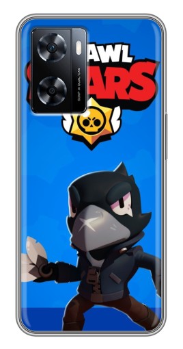 Силиконовый чехол с изображением "Боевой Crow" для OnePlus Nord N20 SE