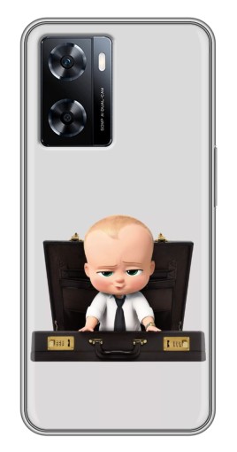 Силиконовый чехол с изображением "Босс с чемоданом" для OnePlus Nord N20 SE
