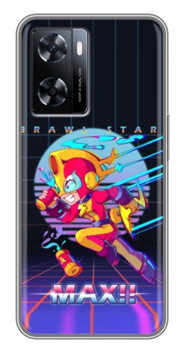 Силиконовый чехол с изображением "Brawl MAX" для OnePlus Nord N20 SE