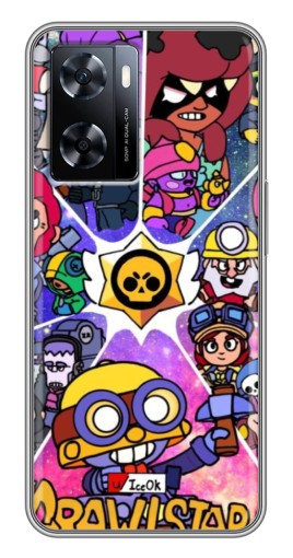 Чехол с печатью "Brawl заставка" для OnePlus Nord N20 SE