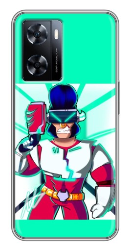 Чехол с печатью "Булл в очках" для OnePlus Nord N20 SE