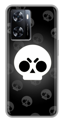 Чехол с печатью "Череп" для OnePlus Nord N20 SE