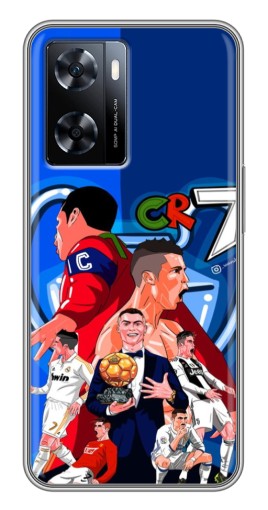Силиконовый чехол с изображением "CR7" для OnePlus Nord N20 SE