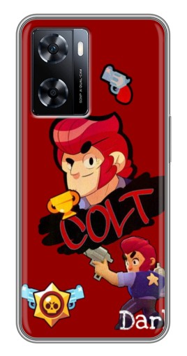 Силиконовый чехол с изображением "Dark Colt" для OnePlus Nord N20 SE
