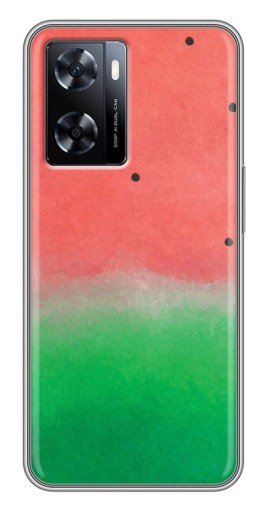 Силиконовый чехол с изображением "Дизайн арбуза" для OnePlus Nord N20 SE