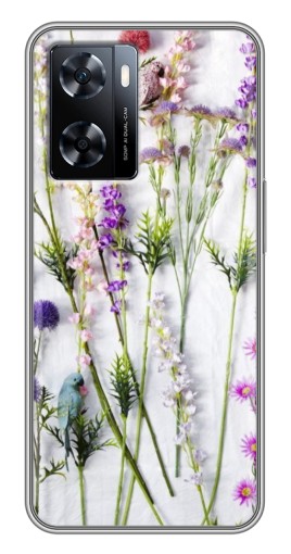 Чехол с принтом "Фон полевых цветов" для OnePlus Nord N20 SE
