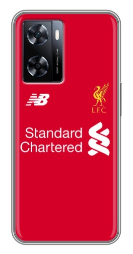 Чехол с картинкой "Форма Liverpool" для OnePlus Nord N20 SE