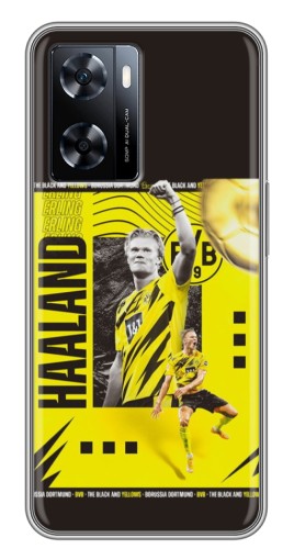 Чехол с печатью "Golden Haaland" для OnePlus Nord N20 SE