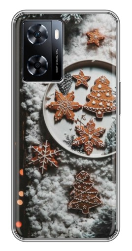 Силиконовый чехол с изображением "Имбирные пряники" для OnePlus Nord N20 SE