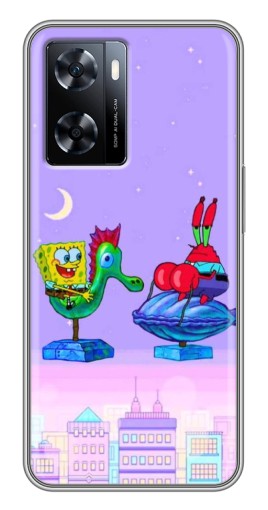Чехол с печатью "Крабс и Спанч Боб" для OnePlus Nord N20 SE