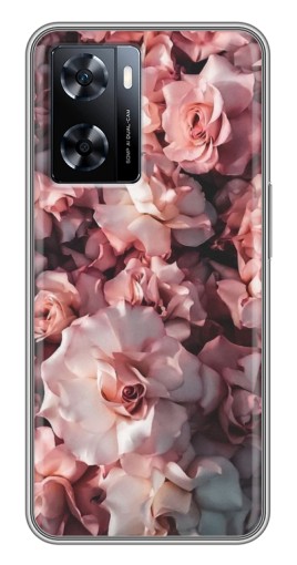 Чехол с печатью "Куст роз" для OnePlus Nord N20 SE