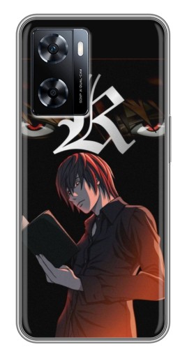 Силиконовый чехол с изображением "Лайт Ягами Death Note" для OnePlus Nord N20 SE