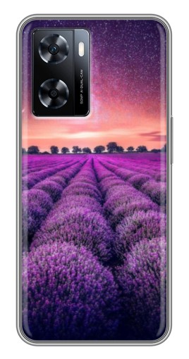 Чехол с печатью "Лавандовое поле" для OnePlus Nord N20 SE
