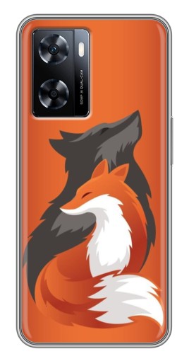Чехол с картинкой "Лиса ART" для OnePlus Nord N20 SE