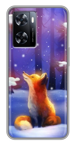 Чехол с картинкой "Лисичка в лесу" для OnePlus Nord N20 SE
