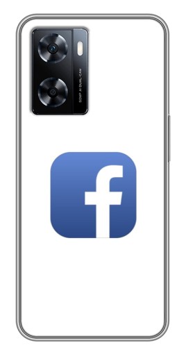 Чехол с картинкой "Лого Фейсбук" для OnePlus Nord N20 SE