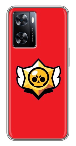 Чехол с принтом "Лого на красном" для OnePlus Nord N20 SE