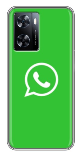 Чехол с принтом "Лого Вацап" для OnePlus Nord N20 SE