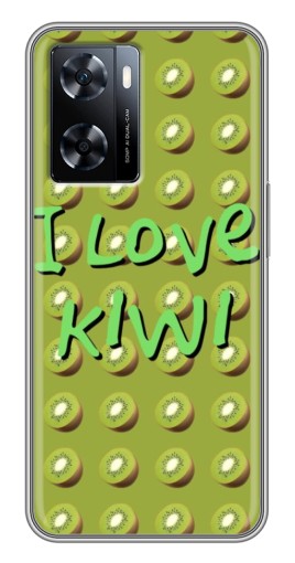 Силиконовый чехол с изображением "Love Kiwi" для OnePlus Nord N20 SE