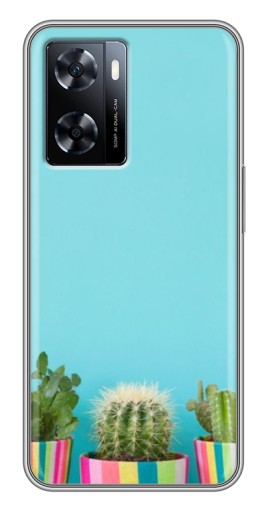 Чехол с печатью "Маленькие кактусы" для OnePlus Nord N20 SE
