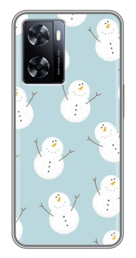 Чехол с принтом "Маленькие снеговики" для OnePlus Nord N20 SE