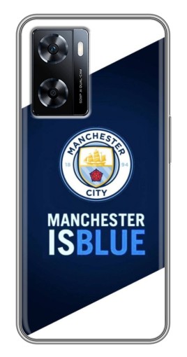 Силиконовый чехол с изображением "Manchester is Blue" для OnePlus Nord N20 SE