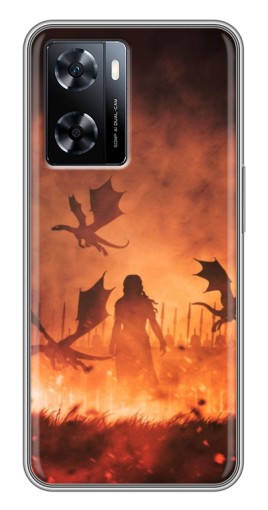 Силиконовый чехол с изображением "Мать драконов" для OnePlus Nord N20 SE