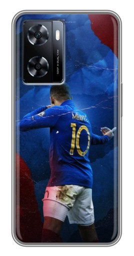 Силиконовый чехол с изображением "Мбаппе в Франции" для OnePlus Nord N20 SE