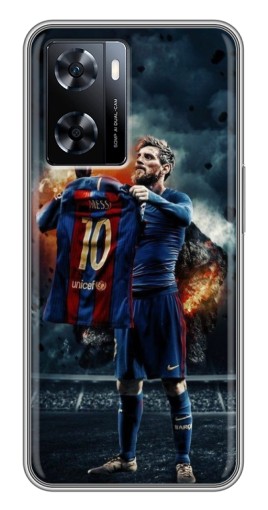 Чехол с печатью "Месси с футболкой" для OnePlus Nord N20 SE