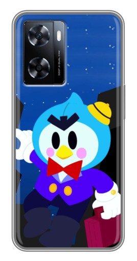 Чехол с картинкой "Мистер Пи с чемоданчиком" для OnePlus Nord N20 SE