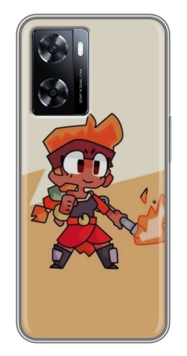 Чехол с картинкой "Нарисованная Amber" для OnePlus Nord N20 SE